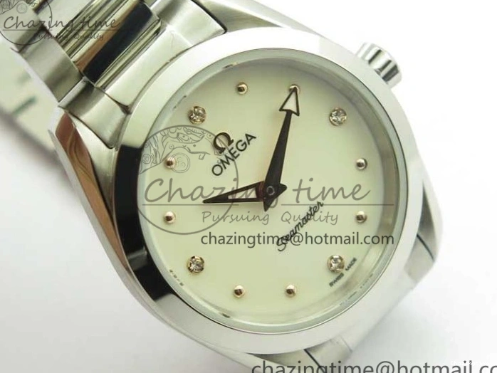 0302 Aqua Terra Seamaster ZF 1:1 Best Edition White Dial on SS Bracelet Gen Lightweight 7903